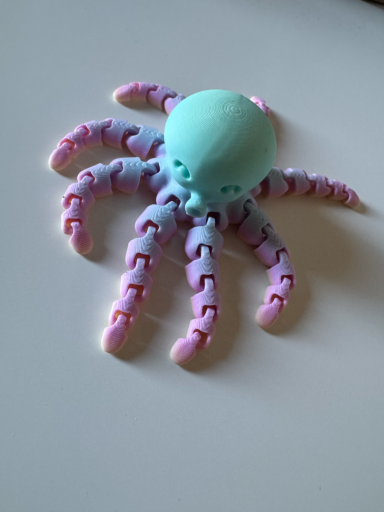 V08 - Cute octopus mint